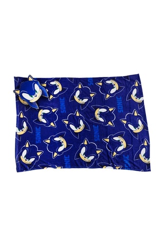 Plaid Sonic - Bleu marine - 100 x 140 cm