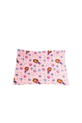 Plaid Gabby et la Maison magique - Rose - 110 x 150 cm