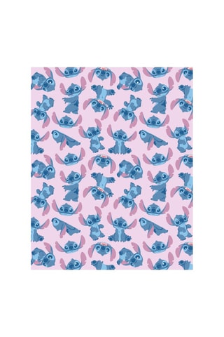 Plaid Lilo et Stitch Disney - Rose et bleu - 180 x 200 cm