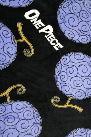 Plaid One Piece - Noir et bleu - 110 x 150 cm