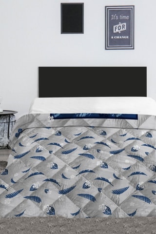 Couette Angel et Stitch Lilo et Stitch Disney - Gris et bleu