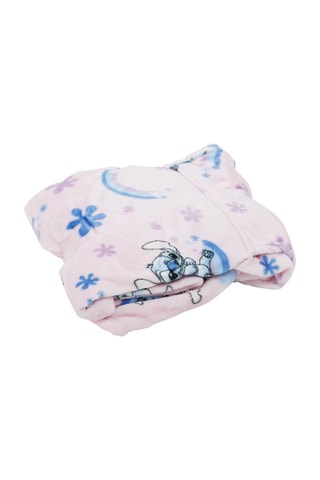 Poncho à capuche 7-14 ans Stitch Lilo et Stitch Disney - Bleu et rose