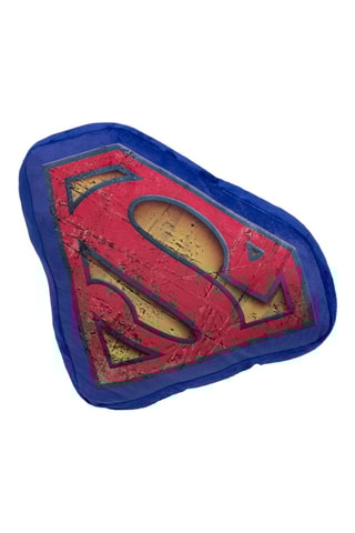 Coussin Superman La Ligue des Justiciers DC Comics - Bleu - 30 x 30 cm