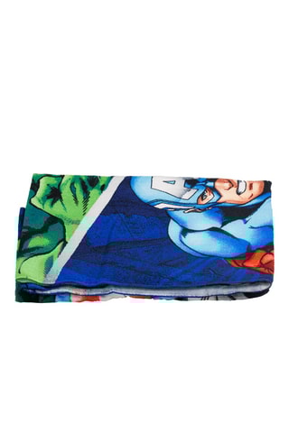 Serviette de plage Avengers Marvel - Bleu et rouge - 70 x 140 cm