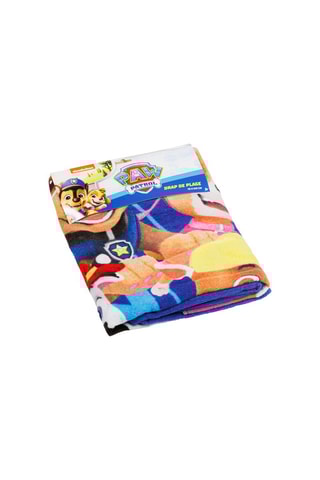 Toalha de praia Patrulha Pata - Azul e laranja - 70 x 140 cm