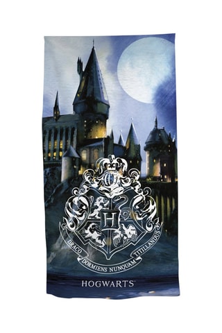 Serviette de plage Harry Potter - Bleu - 70 x 140 cm
