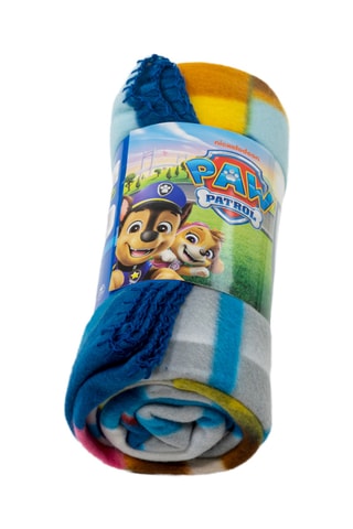 Manta Patrulha Pata - Azul - 100 x 140 cm