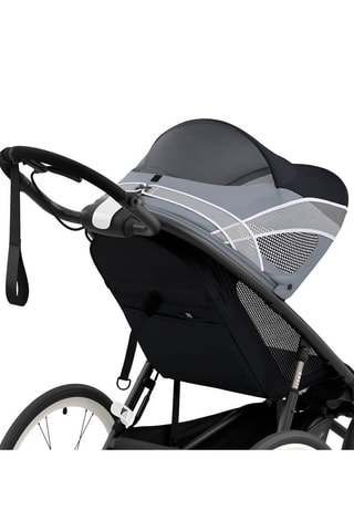 Habillage de siège pour poussette de running Avi All Black