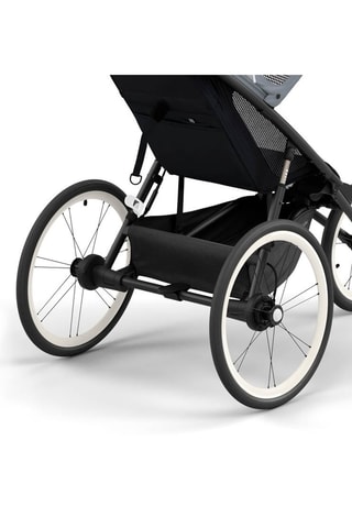 Habillage de siège pour poussette de running Avi All Black