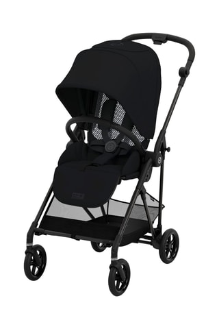Poussette Melio Carbon UK RB - Noir - Dès la naissance - Jusqu'à 15 kg