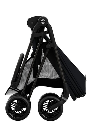 Poussette Melio Carbon UK RB - Noir - Dès la naissance - Jusqu'à 15 kg