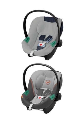 Siège-auto Aton S2 i-Size - Groupe 0+ et Housse de protection pour siège-auto Aton 5 offerte - Gris