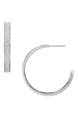 Halve Creolen - Zilverkleurig