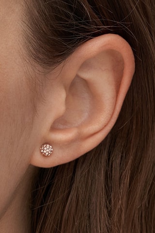 Oorbellen - Roségoudkleurig