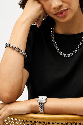 Armband. Zilverkleurig