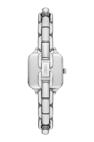 Stalen Quartz Horloge Zilverkleurig