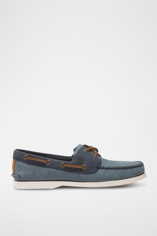 Nubuck Bootschoenen - Kobaltblauw