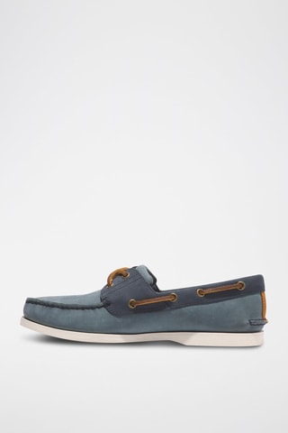 Nubuck Bootschoenen - Kobaltblauw