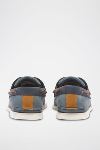 Nubuck Bootschoenen - Kobaltblauw