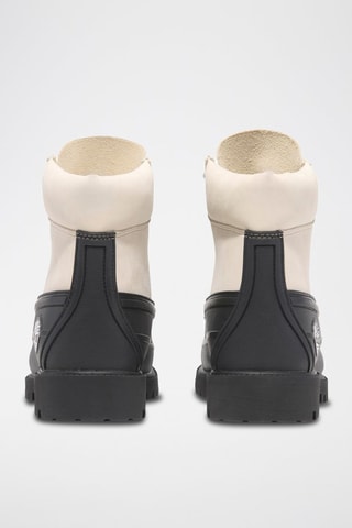 Boots en nubuck - Noir et écru