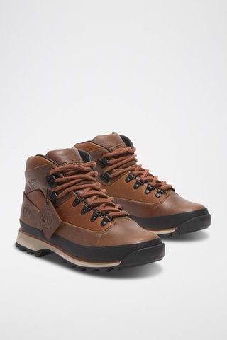 Boots en cuir - Marron