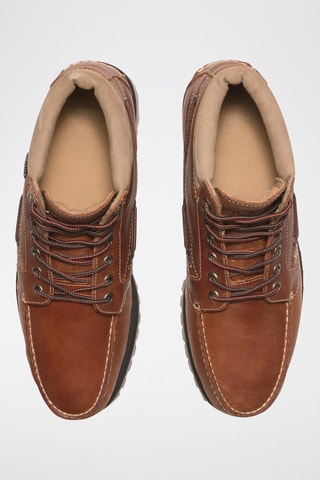 Boots en cuir - Marron