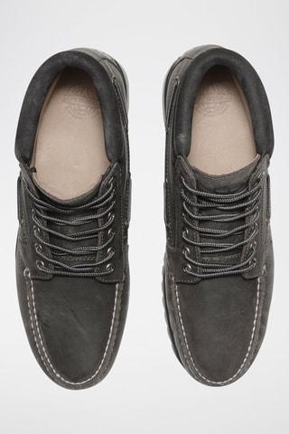 Boots en cuir - Gris