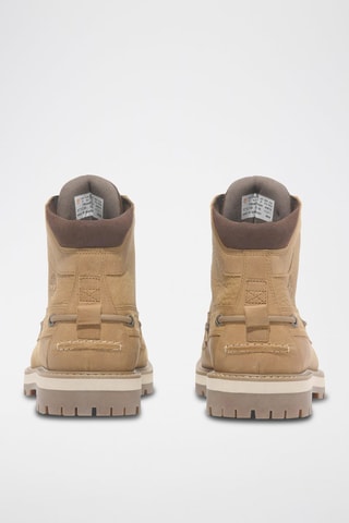 Boots en cuir - Marron