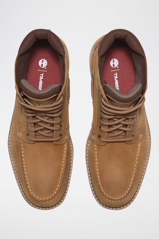 Boots en cuir - Marron