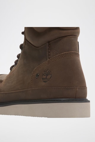 Boots en cuir - Marron foncé