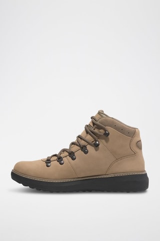 Boots en nubuck - Beige