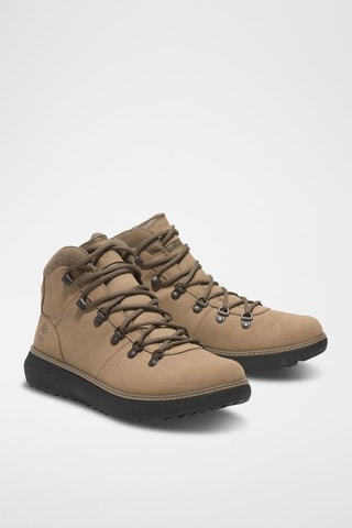 Boots en nubuck - Beige
