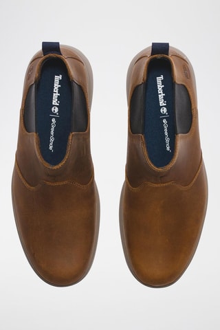 Leren Chelsea Boots - Bruin