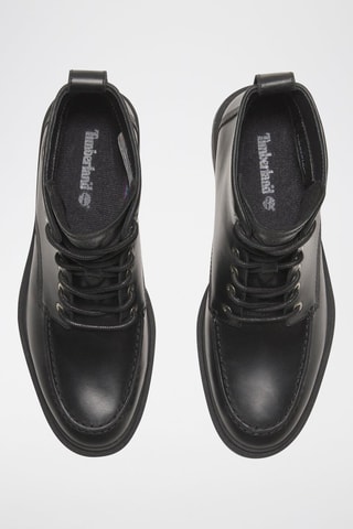 Leren Enkellaarzen - Zwart