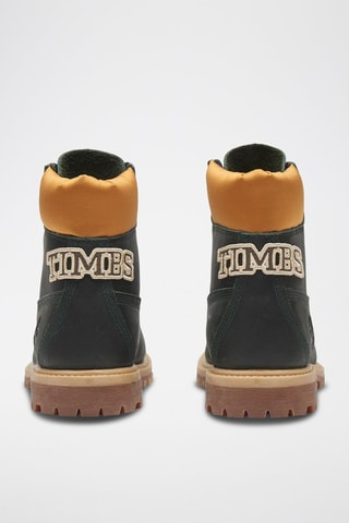 Nubuck Enkellaarzen - Donkergroen