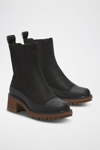 Nubuck Chelsea Boots - Zwart