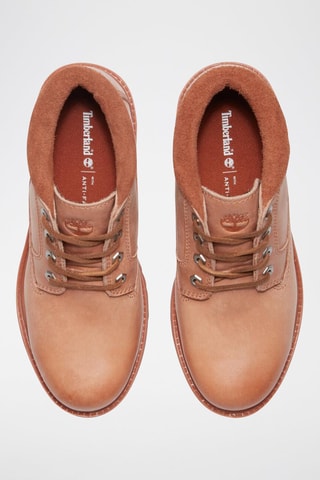 Leren Enkellaarzen - Zalmkleurig