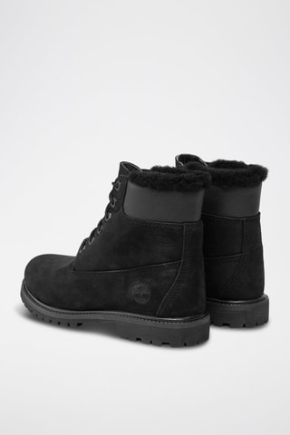 Leren Enkellaarzen - Zwart