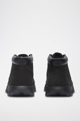 Baskets montantes en cuir - Noir