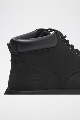 Baskets montantes en cuir - Noir