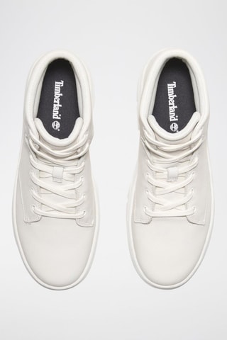 Hoge Leren Sneakers - Wit