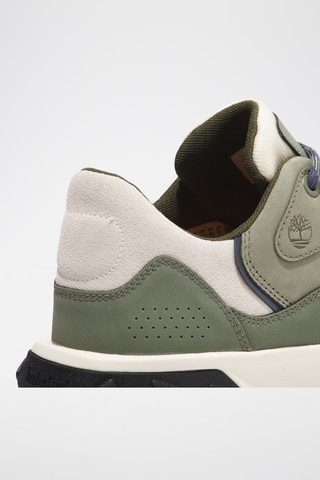 Leren Sneakers - Donkergroen