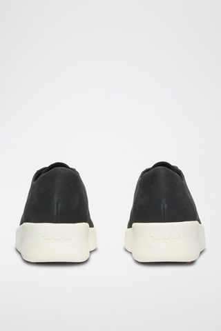 Nubuck Platform Sneakers - Zwart