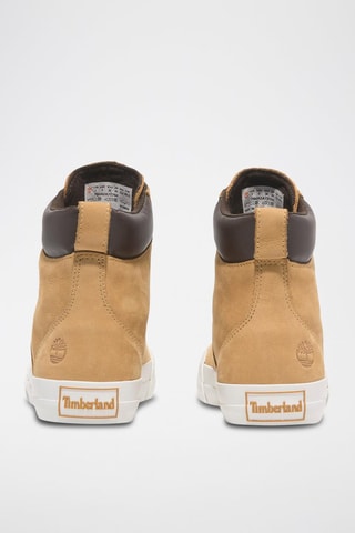 Hoge Nubuck Sneakers - Beige