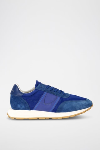 Kalfsleren Sneakers Tour - Blauw 