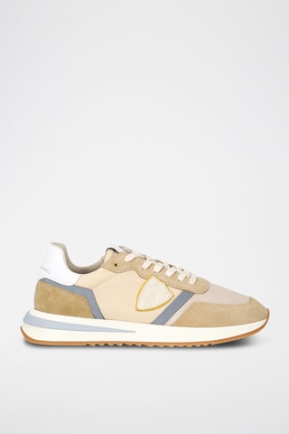Kalfsleren Sneakers Tropez 2,1 - Beige
