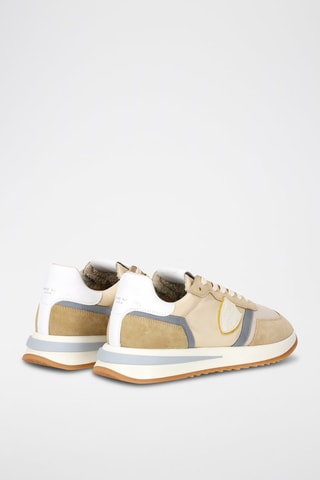 Kalfsleren Sneakers Tropez 2,1 - Beige