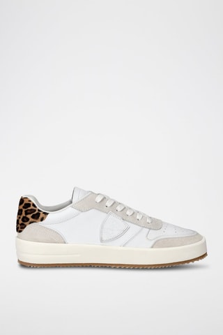 Leren Sneakers Nice - Wit