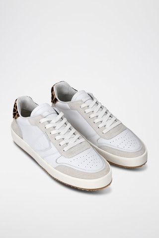 Leren Sneakers Nice - Wit