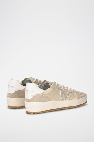 Leren Sneakers Nice - Beige
